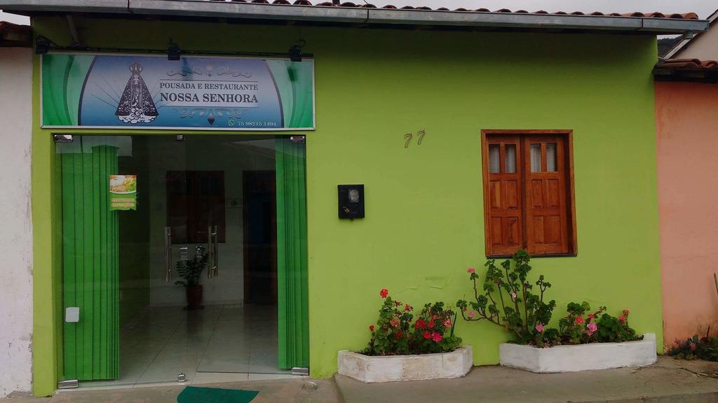 Pousada Nossa Senhora Aparecida Mucugê Exteriör bild